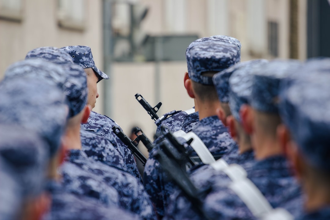 Photo civilian control military