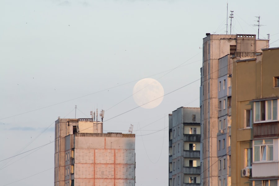 Photo nuclear fallout Moon