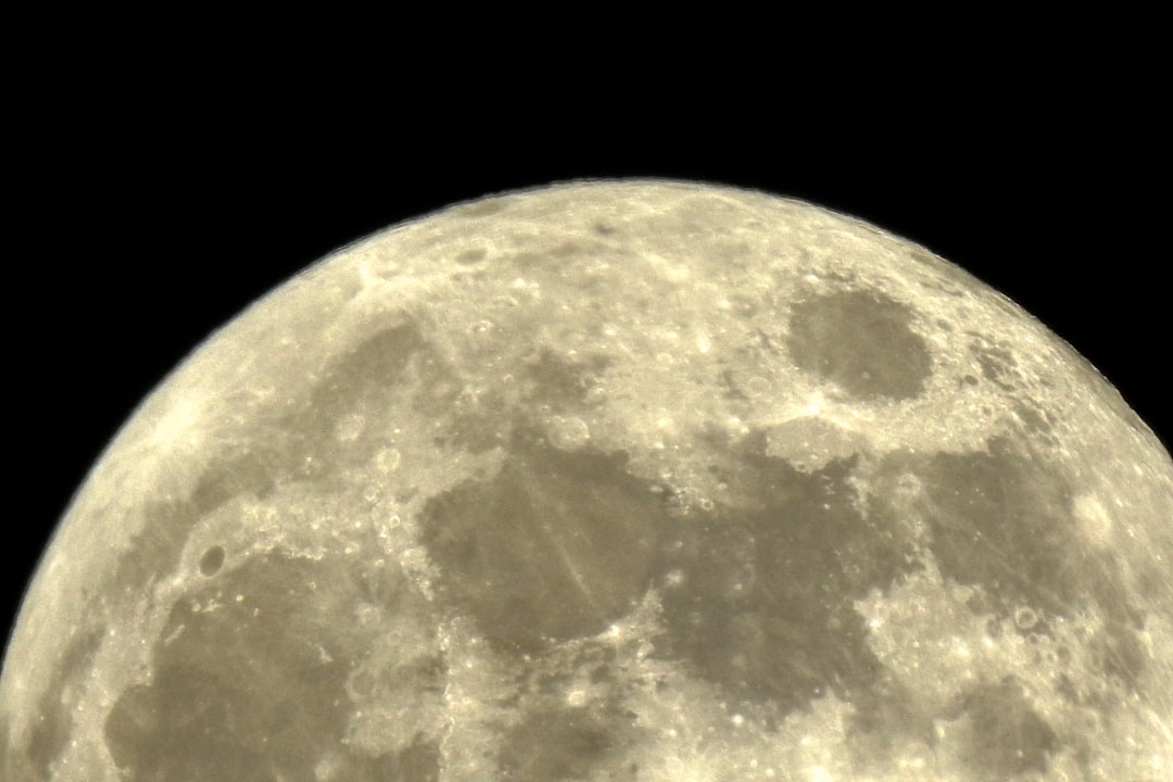 Photo lunar science contamination