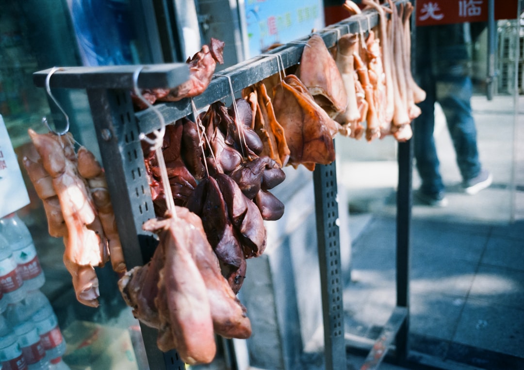 Photo mechanically separated meat