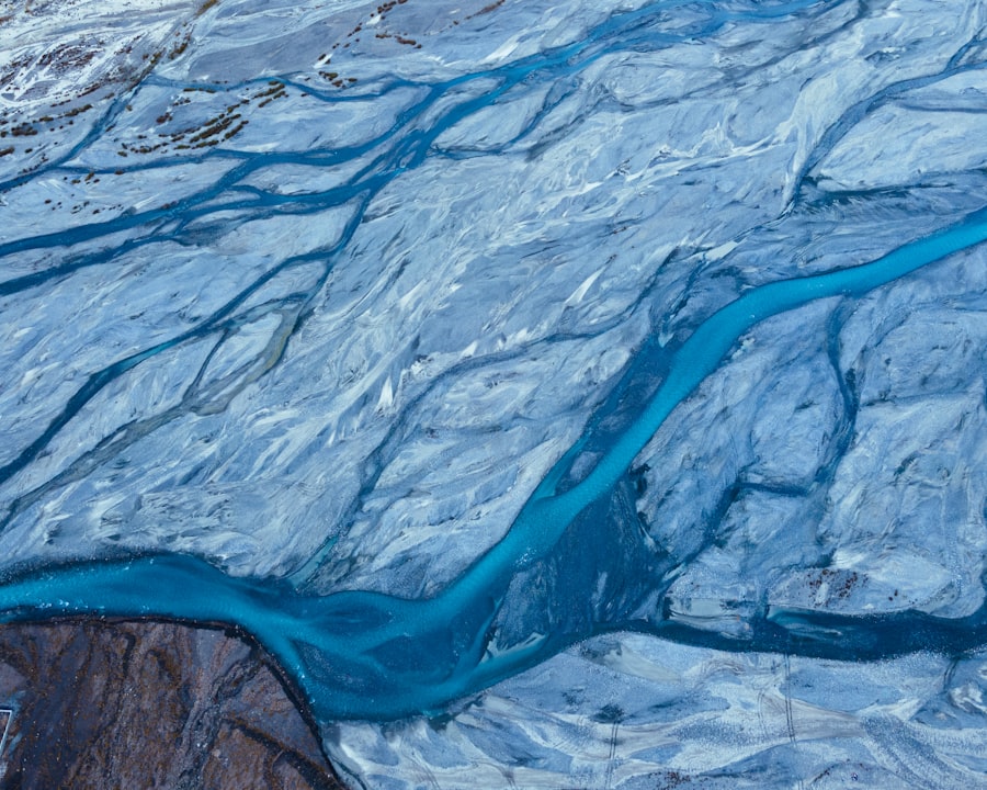 Photo greenland ice sheet melting