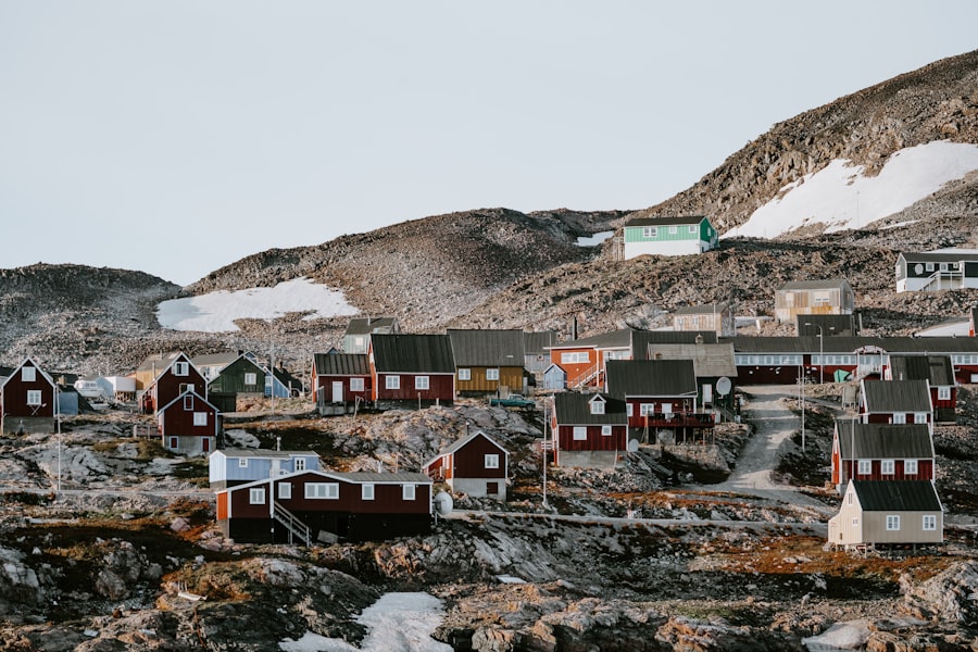 Photo abandoned military base Greenland
