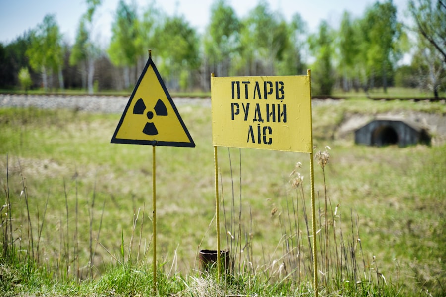 Photo radioactive waste