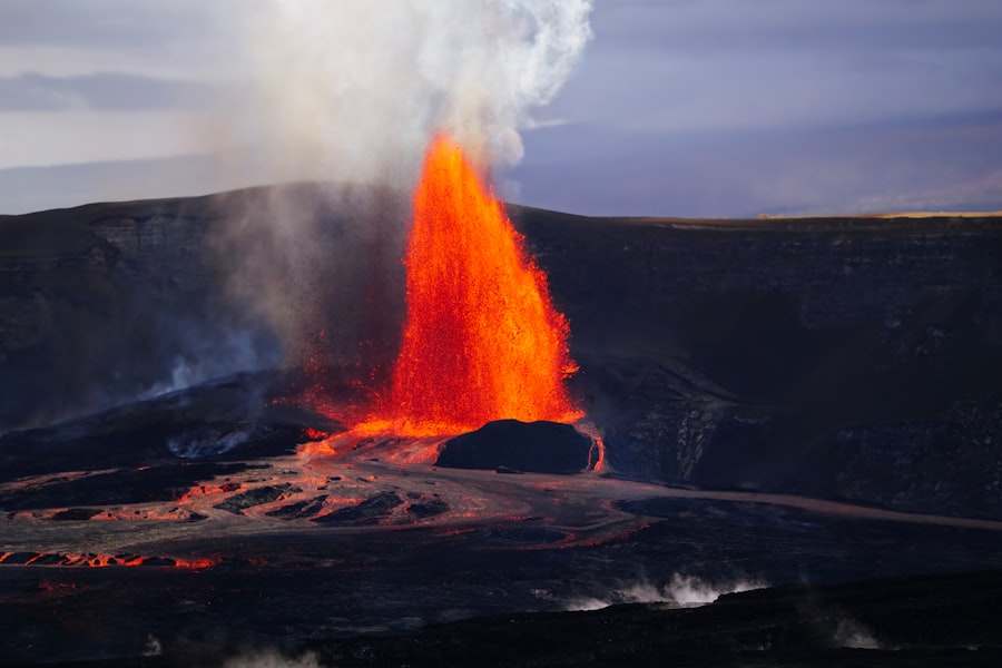 volcanic outgassing carbon cycle