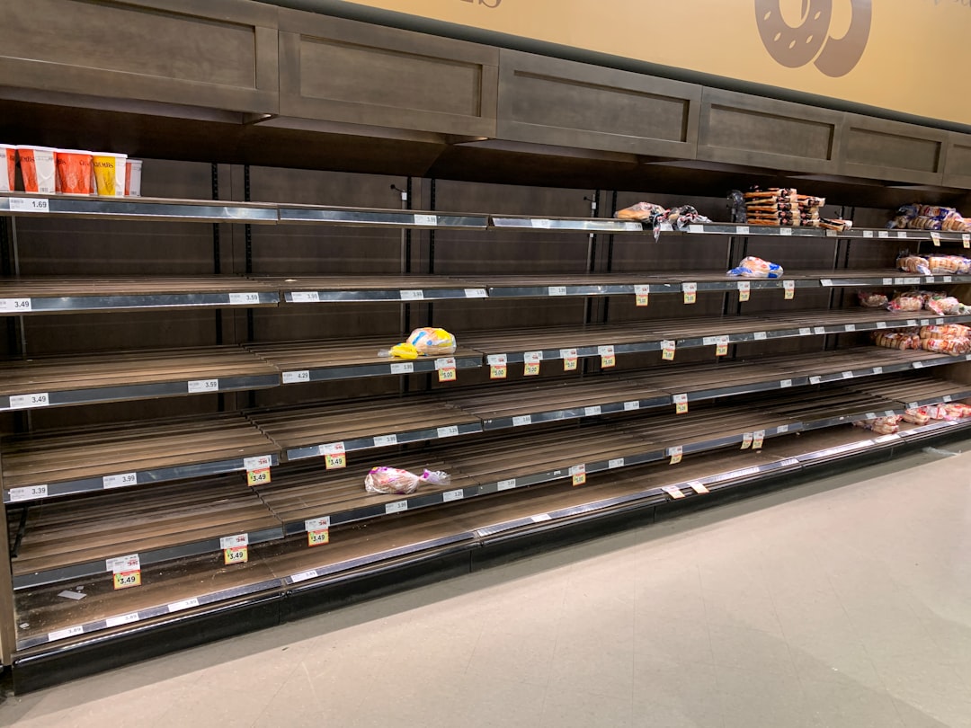 Photo consumer goods shortages