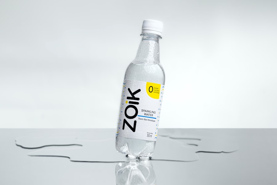 Photo bottled water marketing