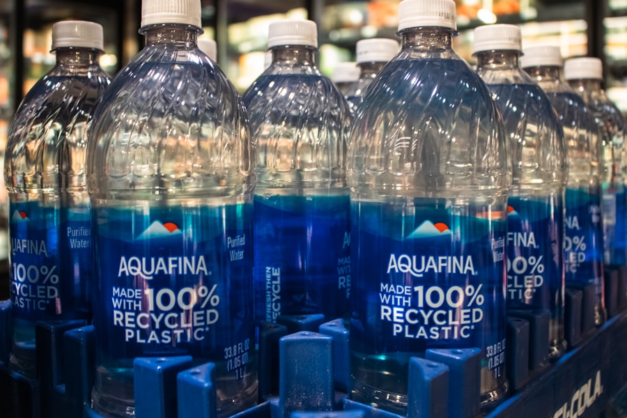 Photo bottled water recycling
