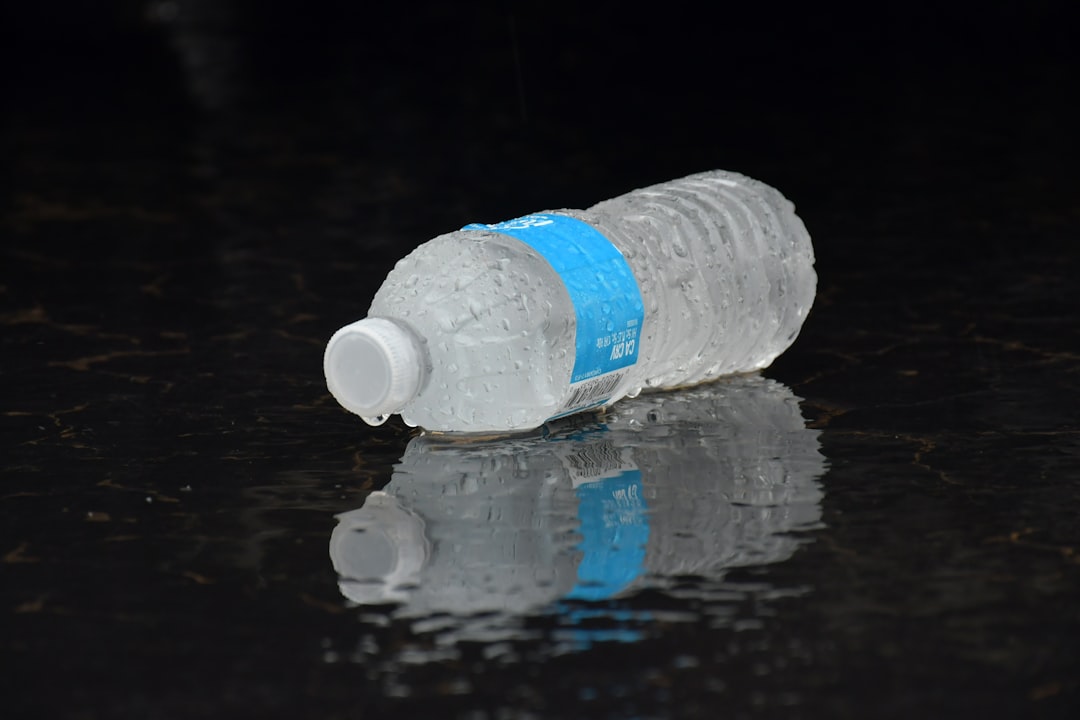 Photo bottled water