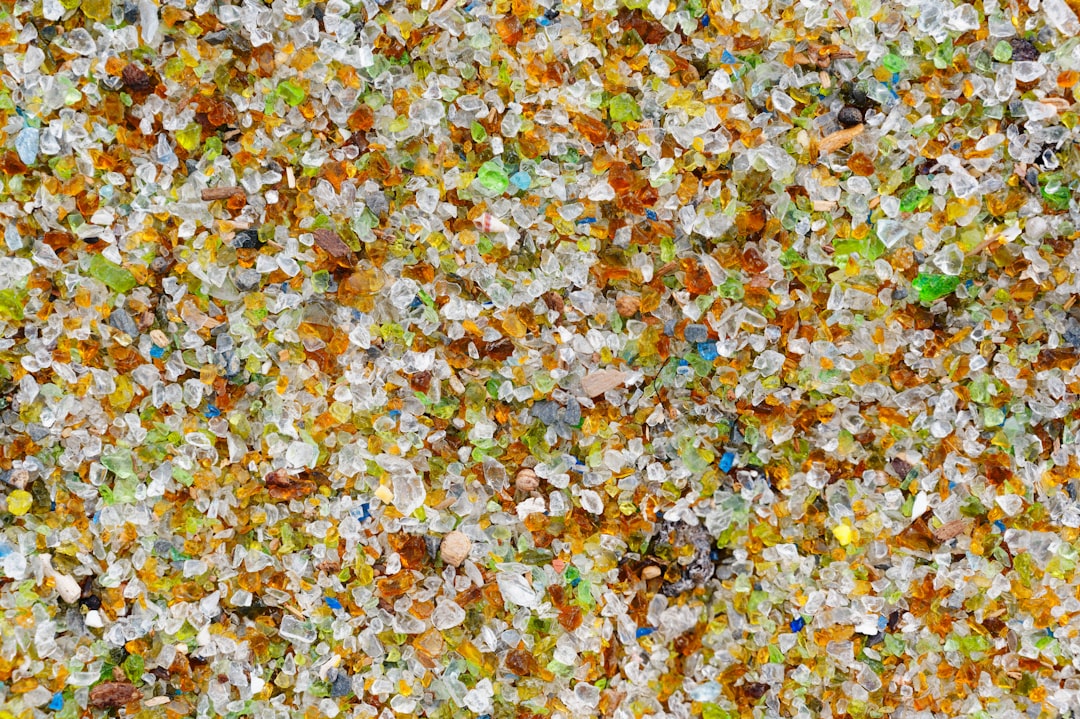 Photo microplastics