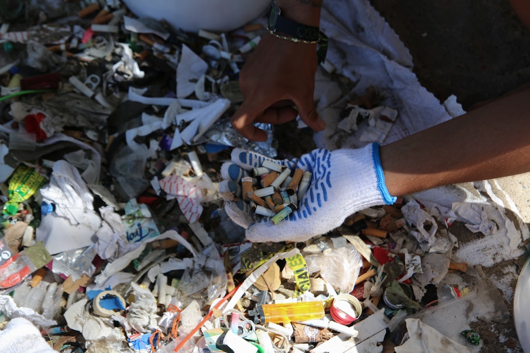 Photo plastic waste export