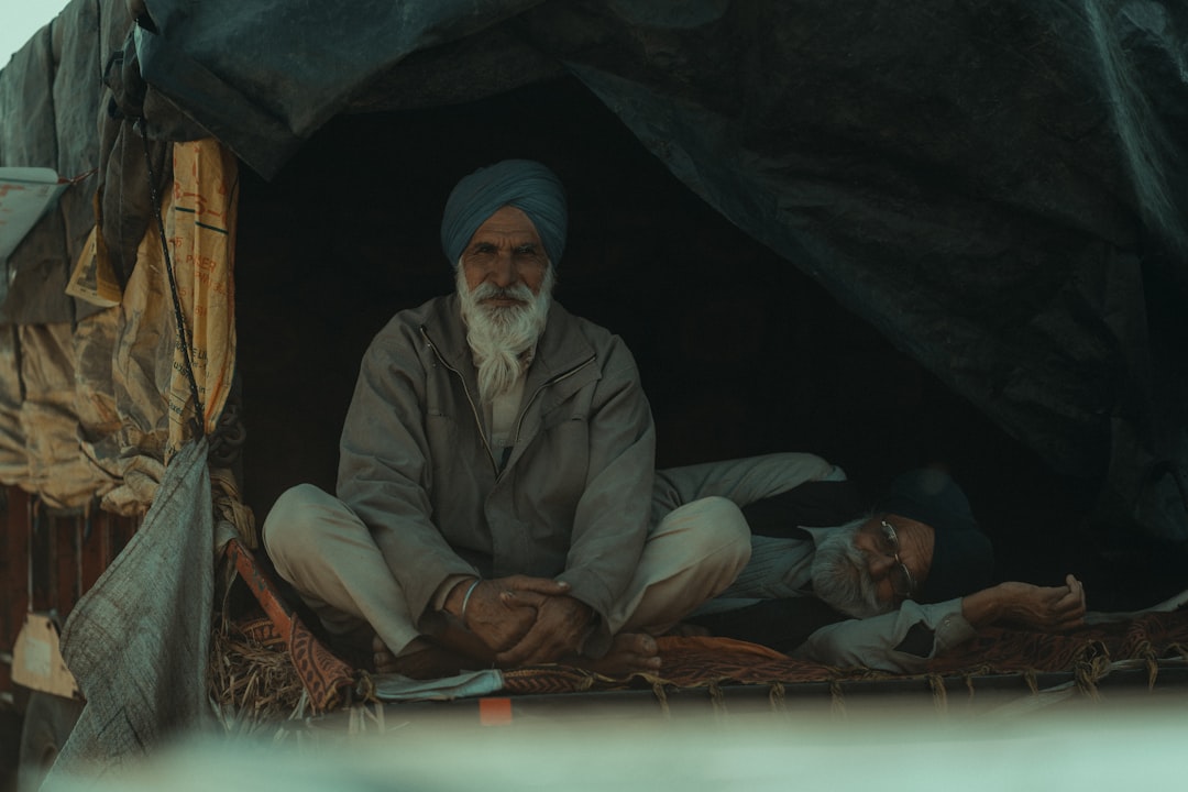 Photo crying indian ad