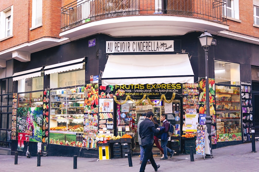Photo Europe, American food products
