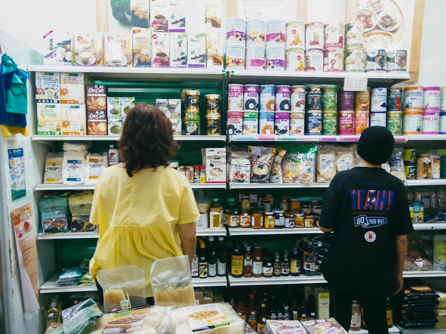 Photo food labels