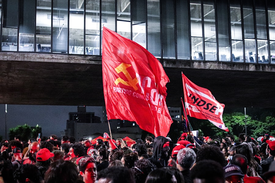 Photo labour victory