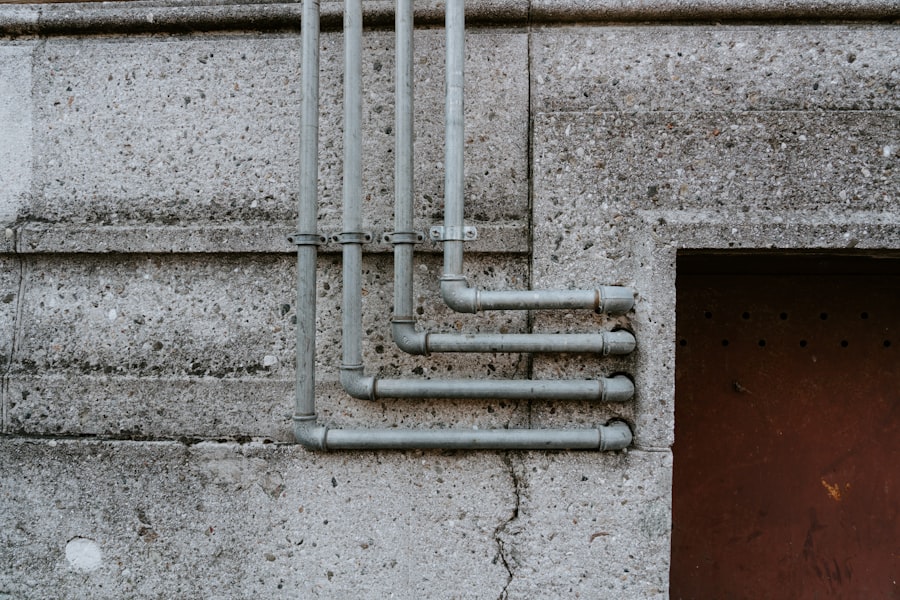 flush lead pipes