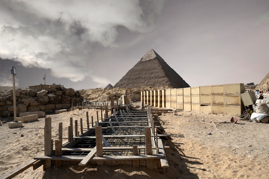 pyramid construction