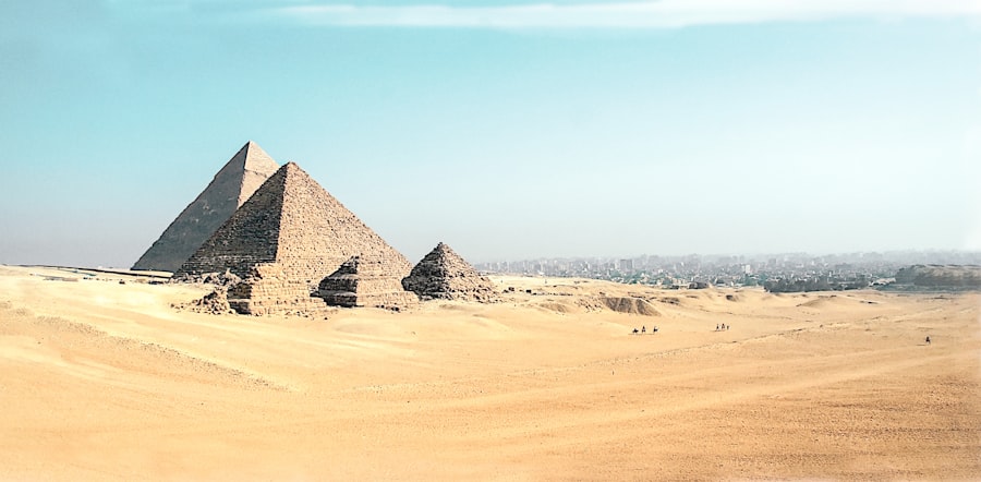 pyramids built