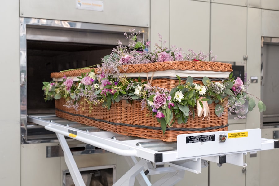 Photo funeral industry upselling