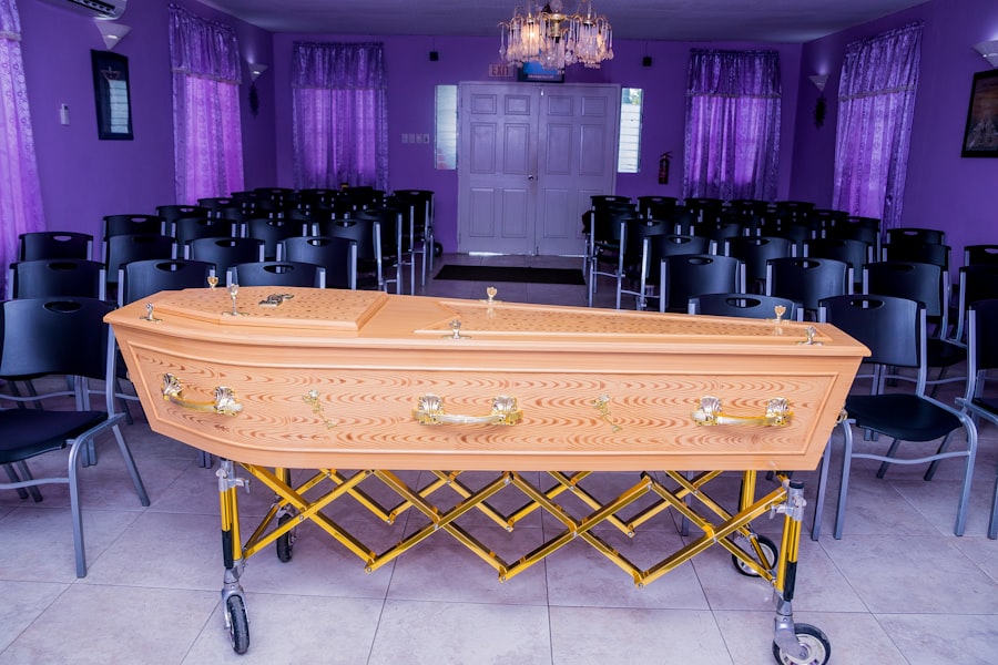 Photo funeral planning
