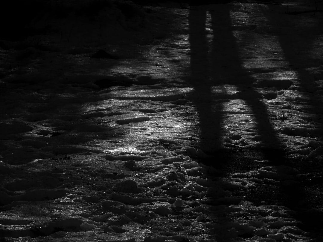 Photo moon landing shadows