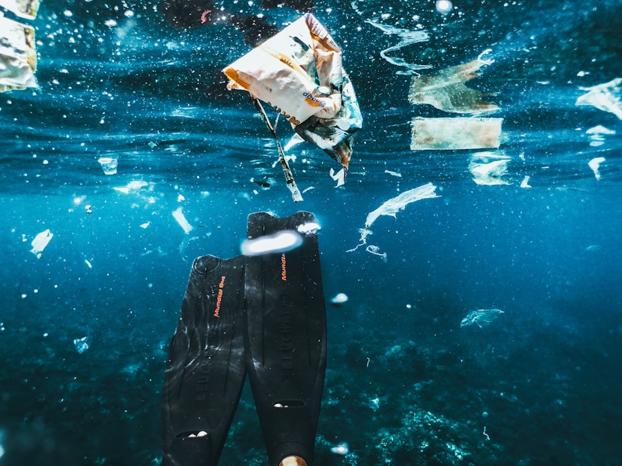 Photo microplastics