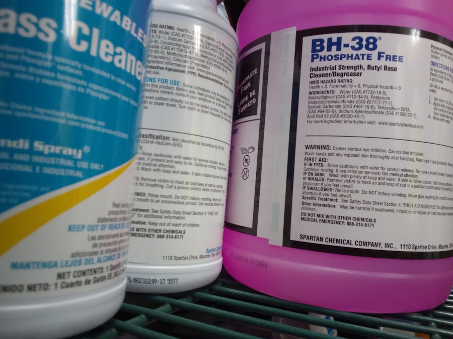 Photo harmful ingredients