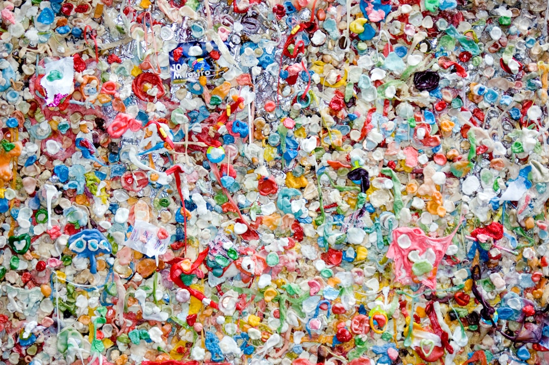 Photo microplastics
