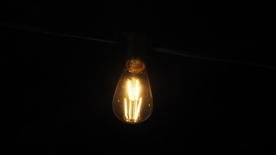 Photo lightbulbs lifespan