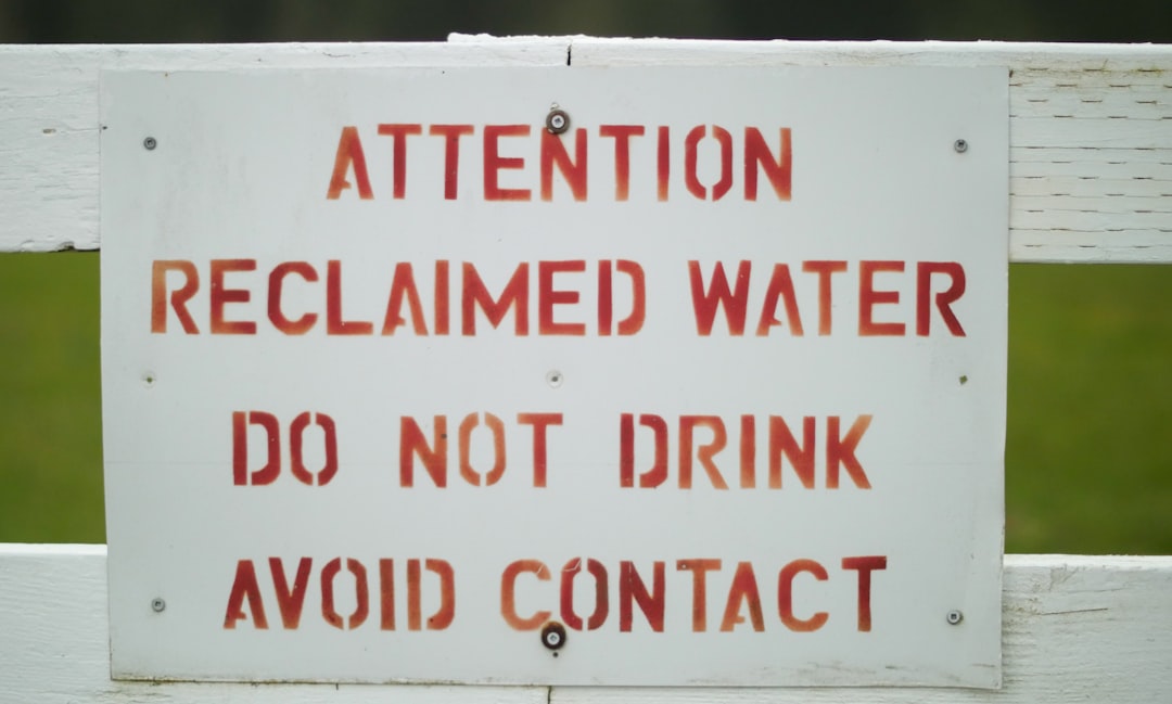 Photo drinking water standards
