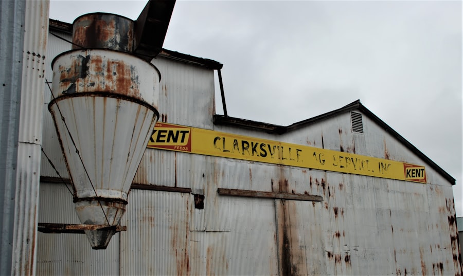 Photo food industry chemical war