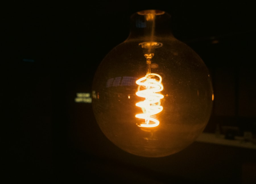 Photo lightbulb lifespan