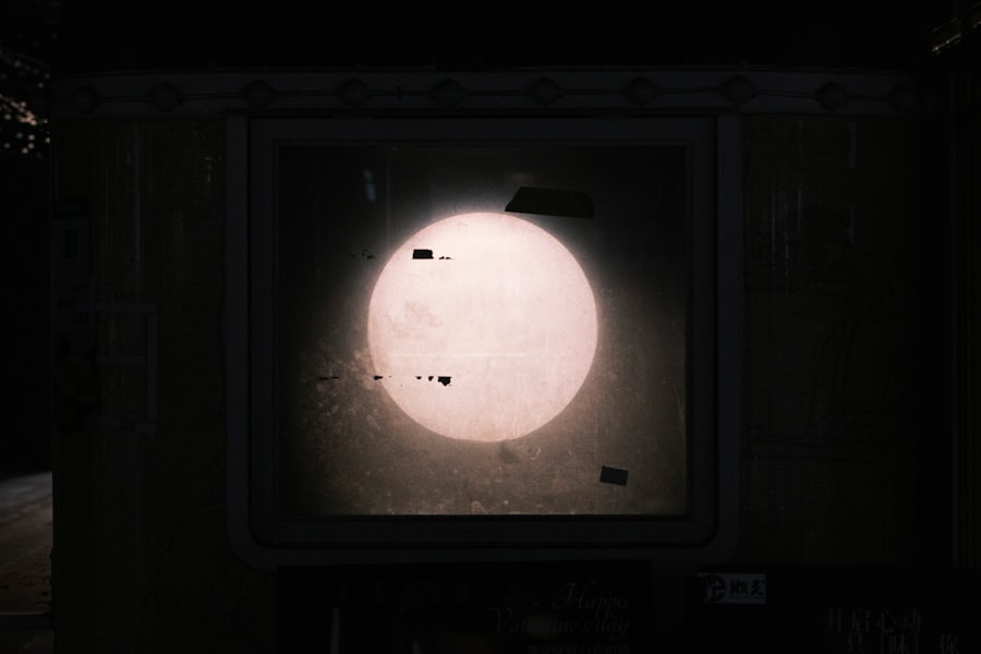 Photo moon landing reflections