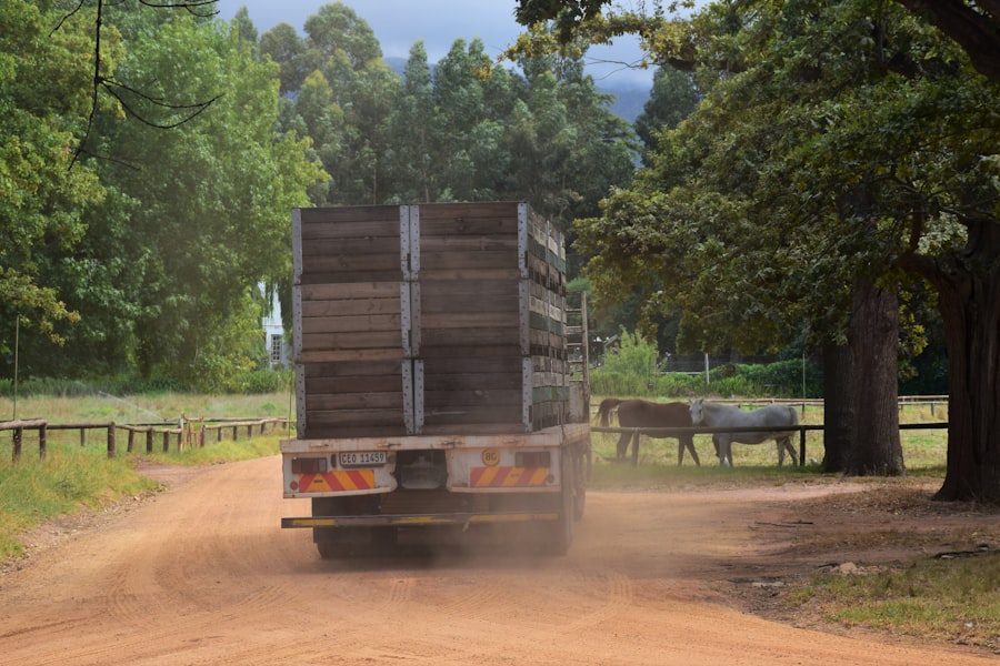 logistics of moving manure
