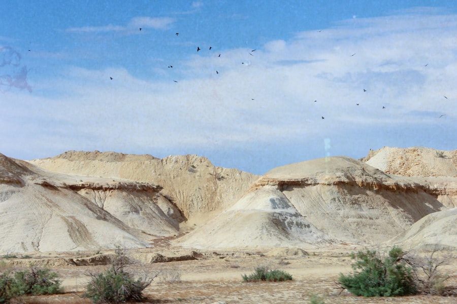 Photo identify illegal sand mining