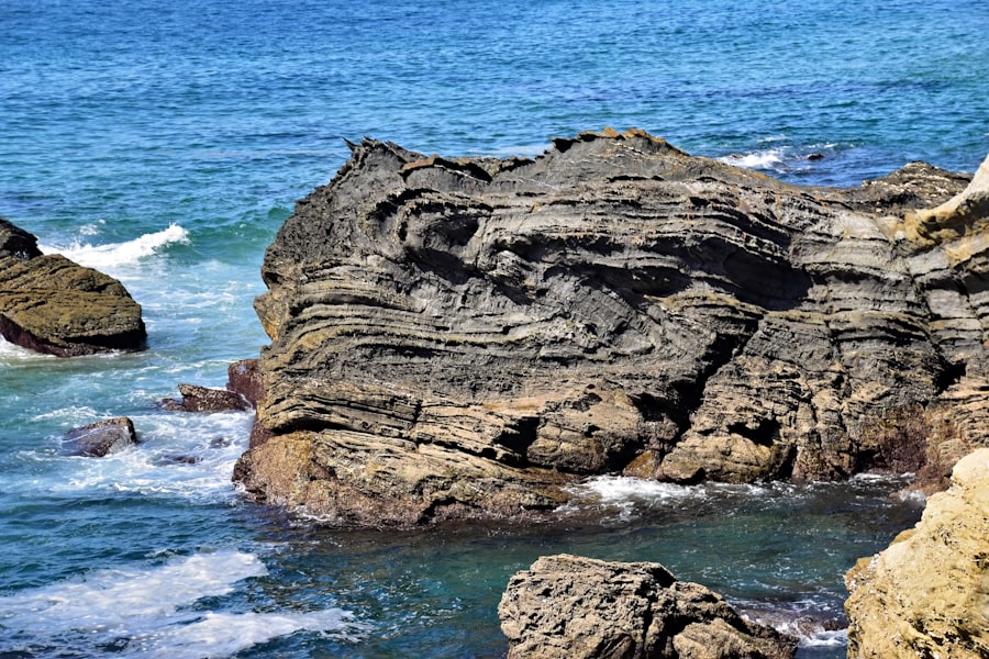 Photo coastal erosion
