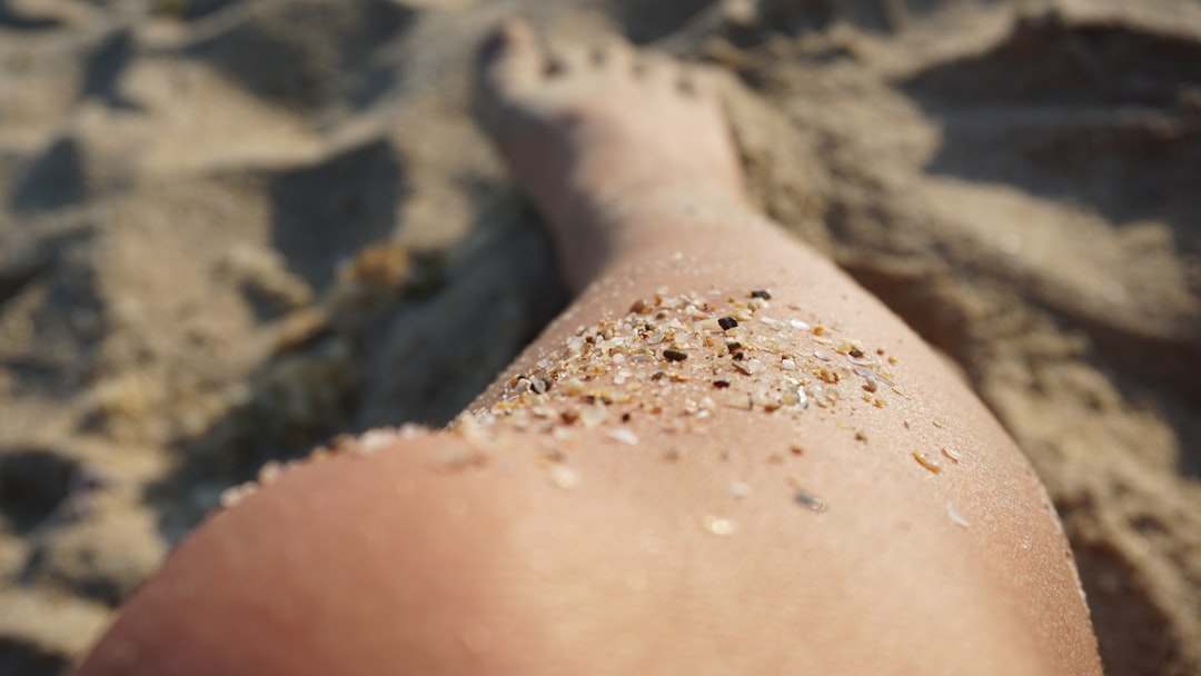 Photo sea sand
