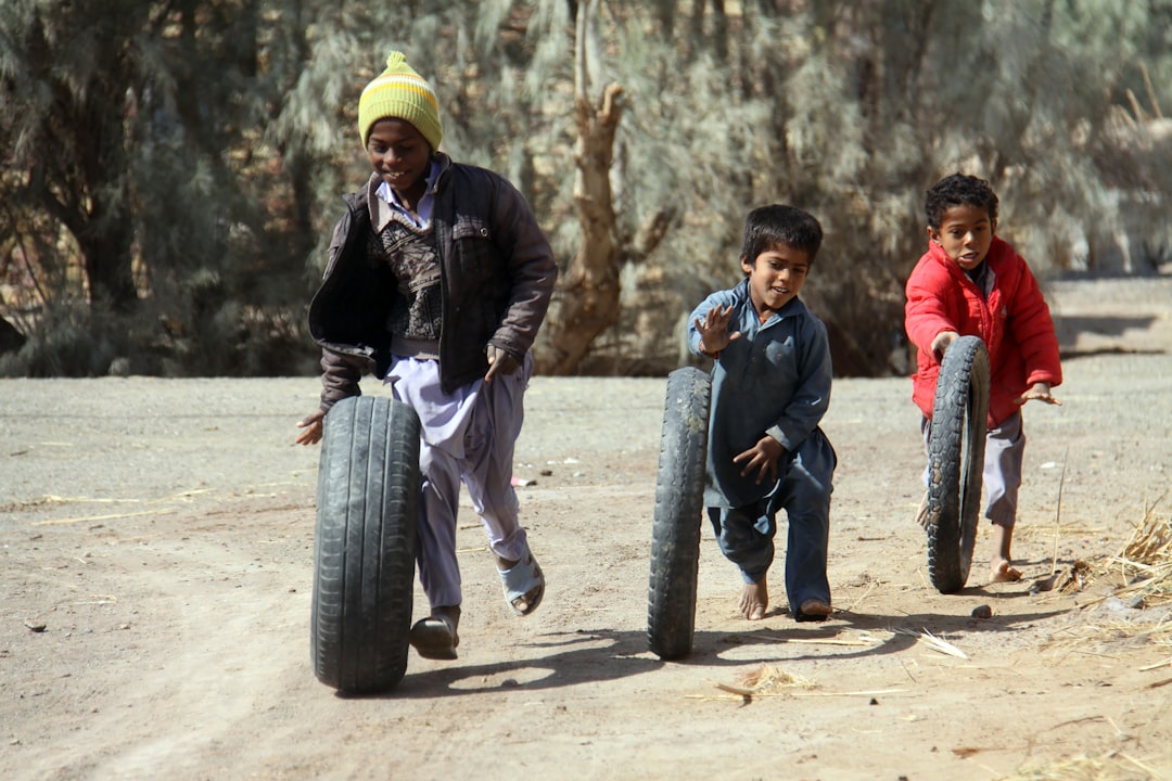 Photo tire recycling