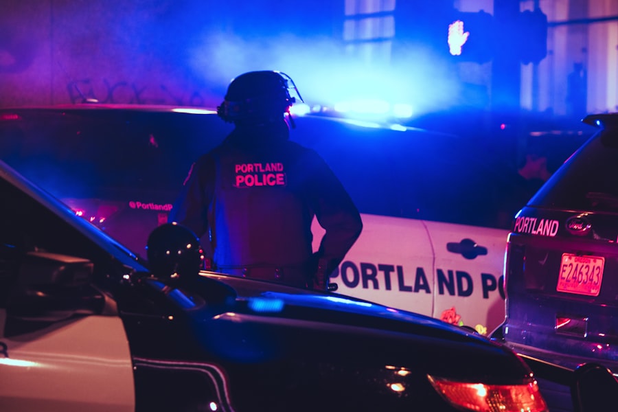 police stage fake crime scenes