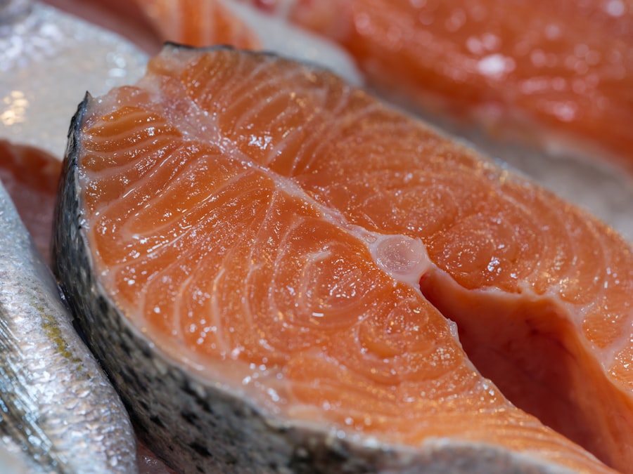 farmed salmon