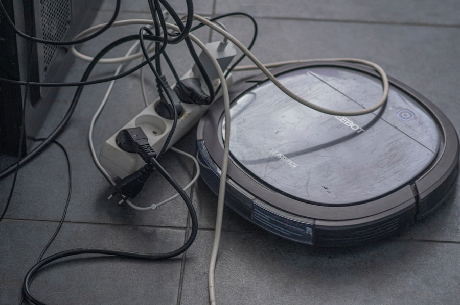 Photo robot vacuum