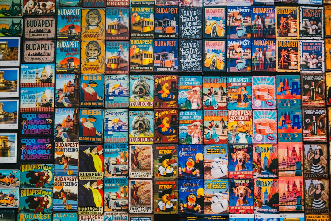 Photo collecting DVDs and Blu-rays