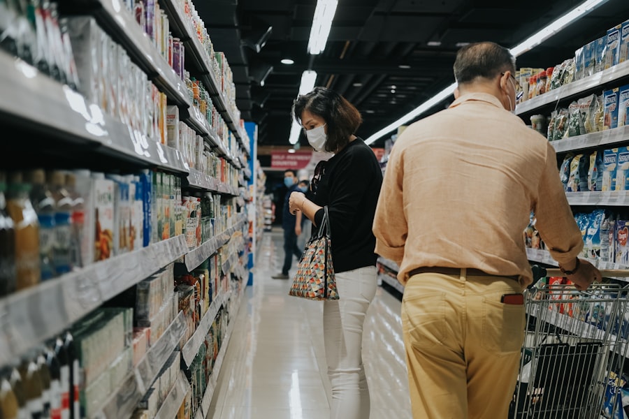 Photo supermarket psychological triggers