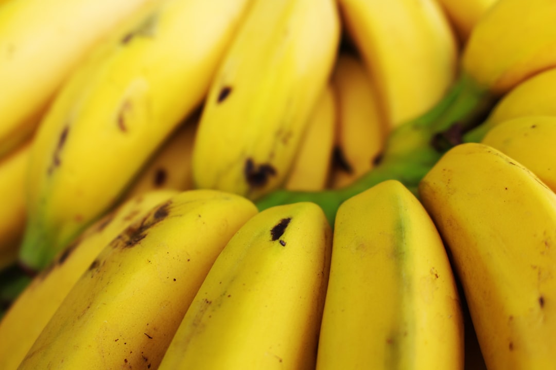 Photo bananas ripen