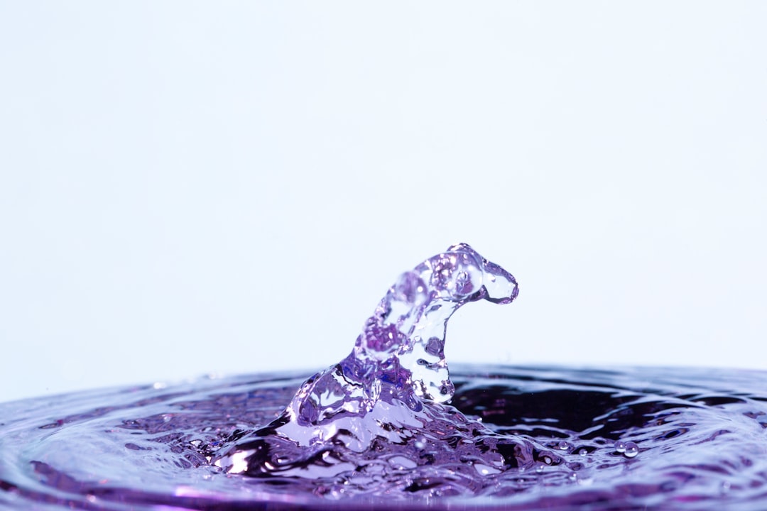 Photo chlorinated water